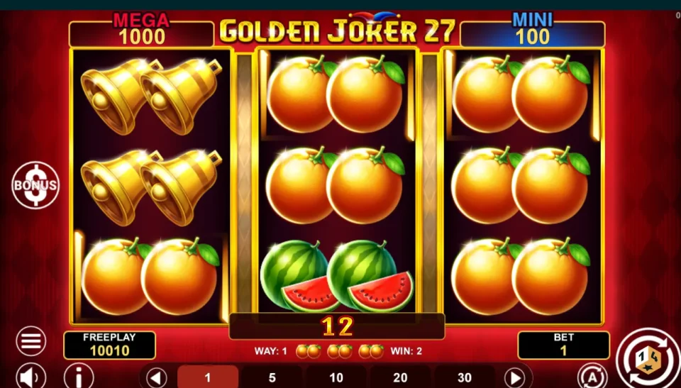 Golden Joker 27 Hold & Win — screenshot 3