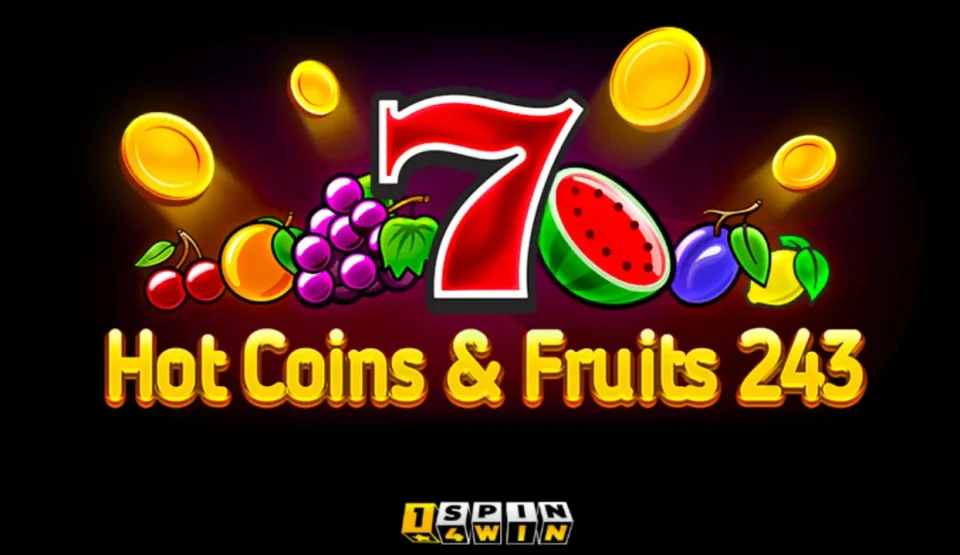 Hot Coins & Fruits 243 — Slots by 1spin4win
