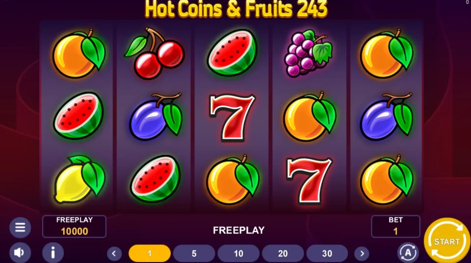 Hot Coins & Fruits 243 — screenshot 2