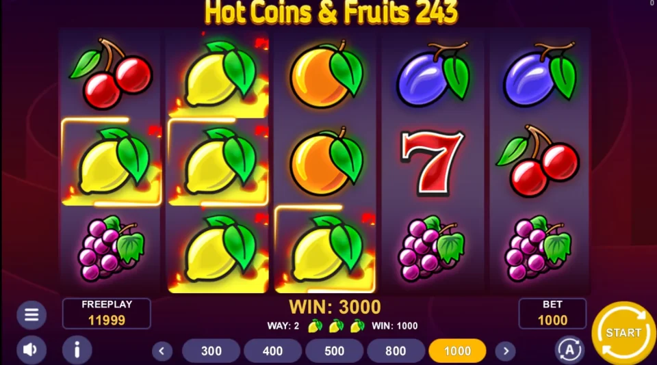 Hot Coins & Fruits 243 — screenshot 3