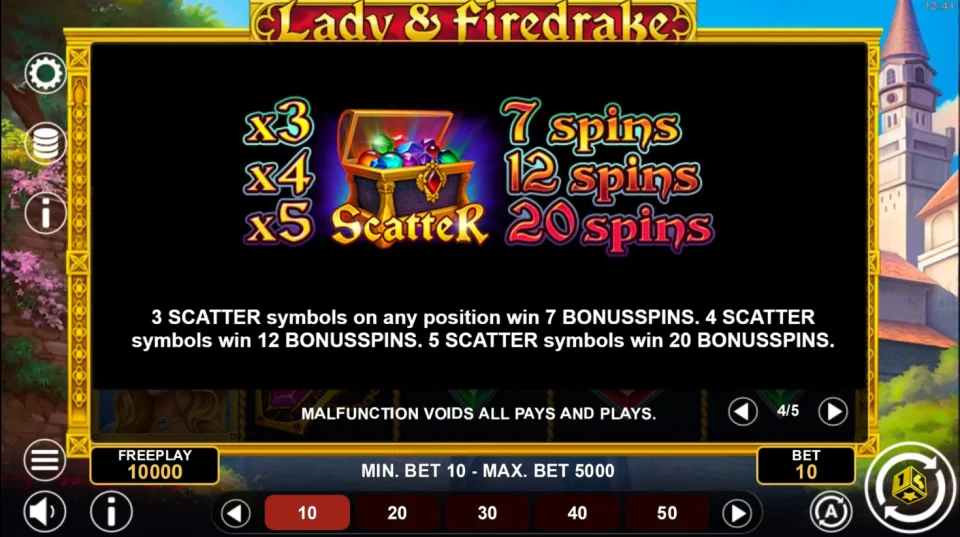 Lady & Firedrake — screenshot 1