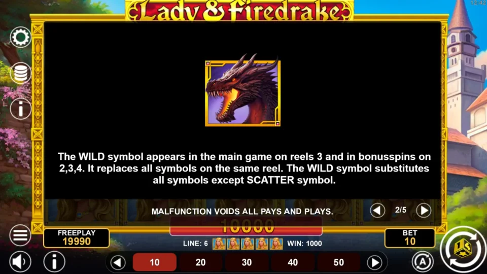Lady & Firedrake — screenshot 2