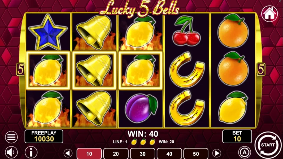 Lucky 5 Bells — screenshot 2