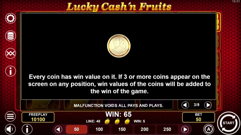 Lucky Cash’n Fruits — screenshot 4
