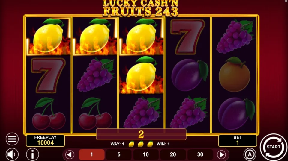 Lucky Cash’n Fruits 243 — screenshot 3