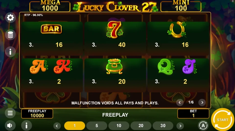 Lucky Clover 27 — screenshot 1