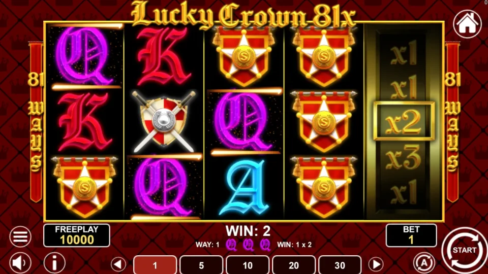 Lucky Crown 81x — screenshot 2