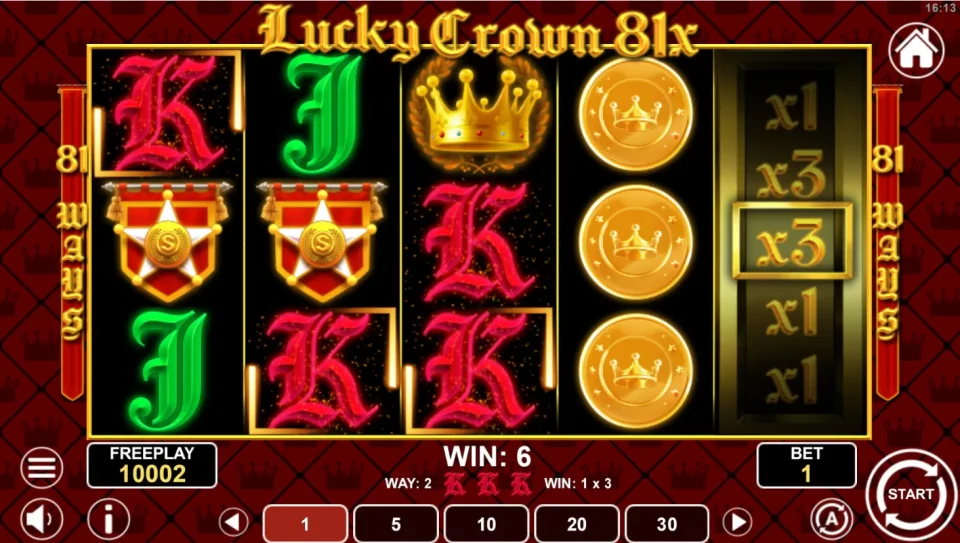 Lucky Crown 81x — screenshot 1