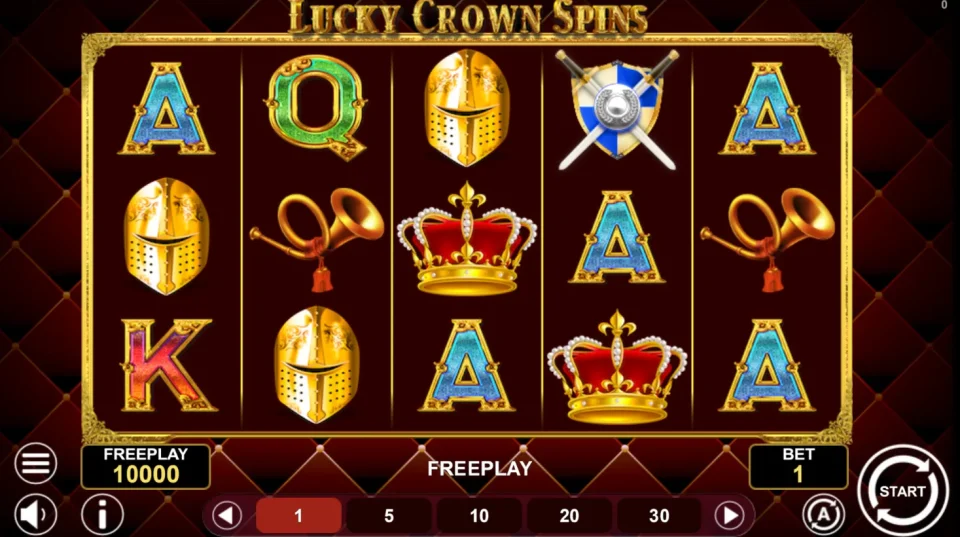 Lucky Crown Spins — screenshot 1