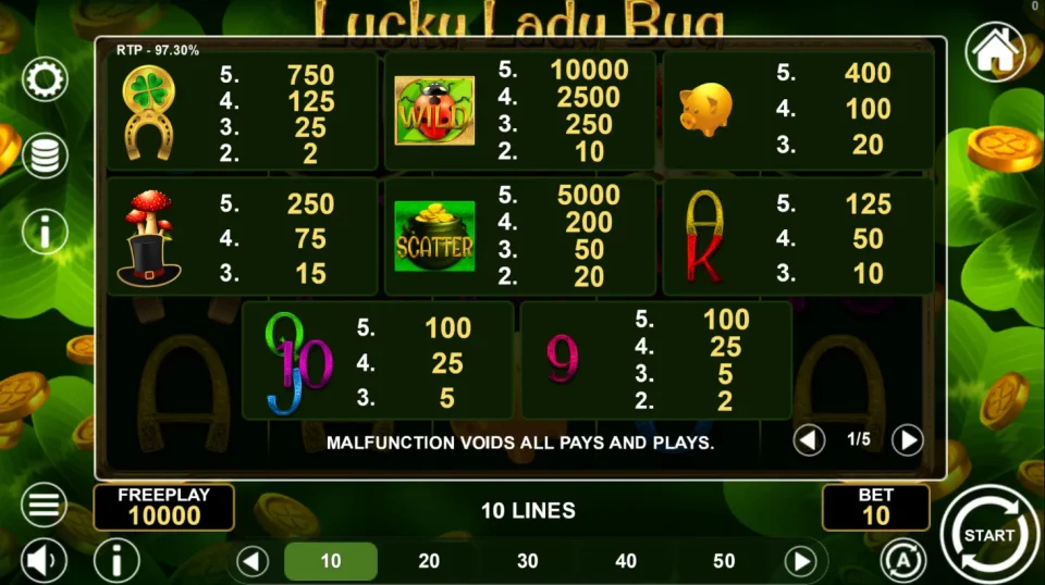 Lucky Lady Bug — screenshot 3