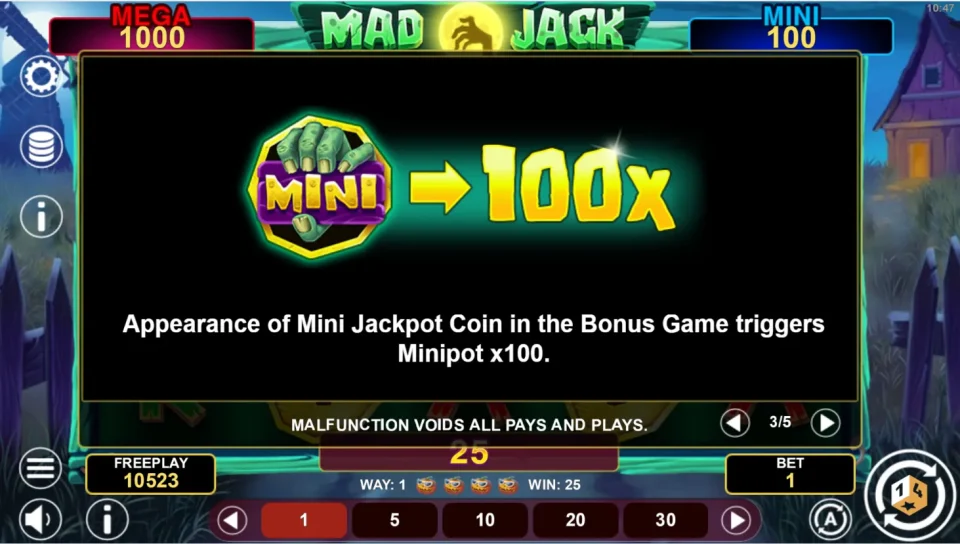 Mad Jack Hold & Win — screenshot 1