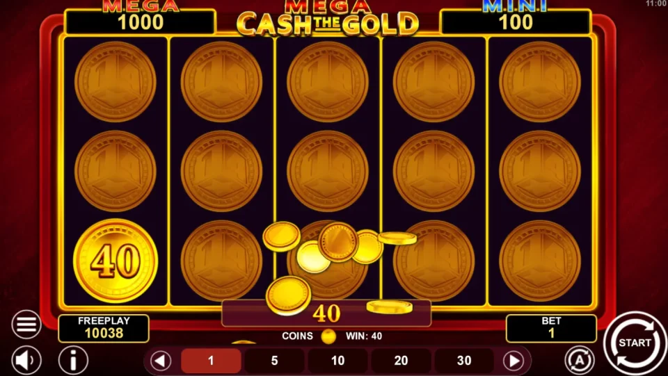 Mega Cash The Gold — screenshot 2