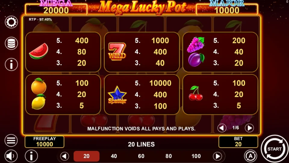 Mega Lucky Pot — screenshot 1