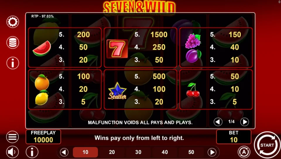Seven & Wild — screenshot 1