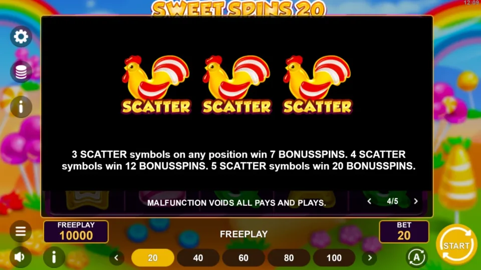 Sweet Spins 20 — screenshot 5