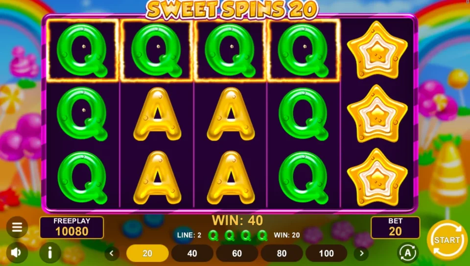 Sweet Spins 20 — screenshot 2