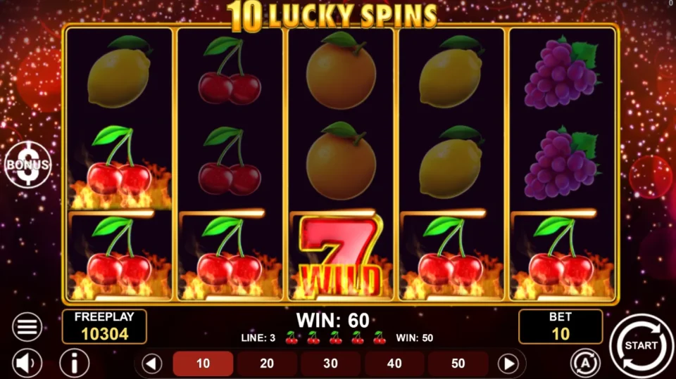 10 Lucky Spins — screenshot 1