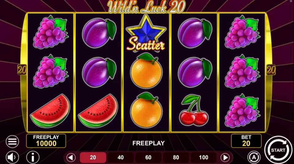 Wild’n Luck 20 — screenshot 3