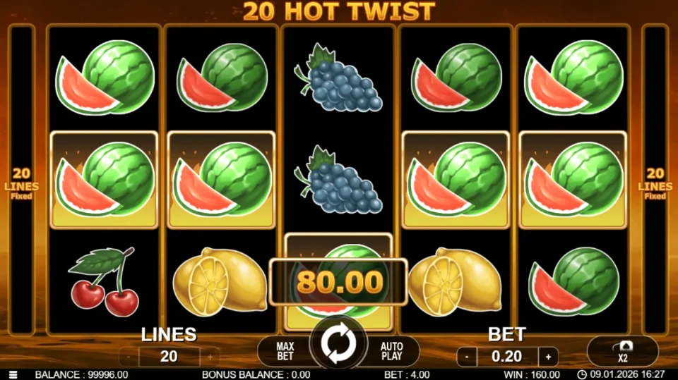 20 Hot Twist — screenshot 5