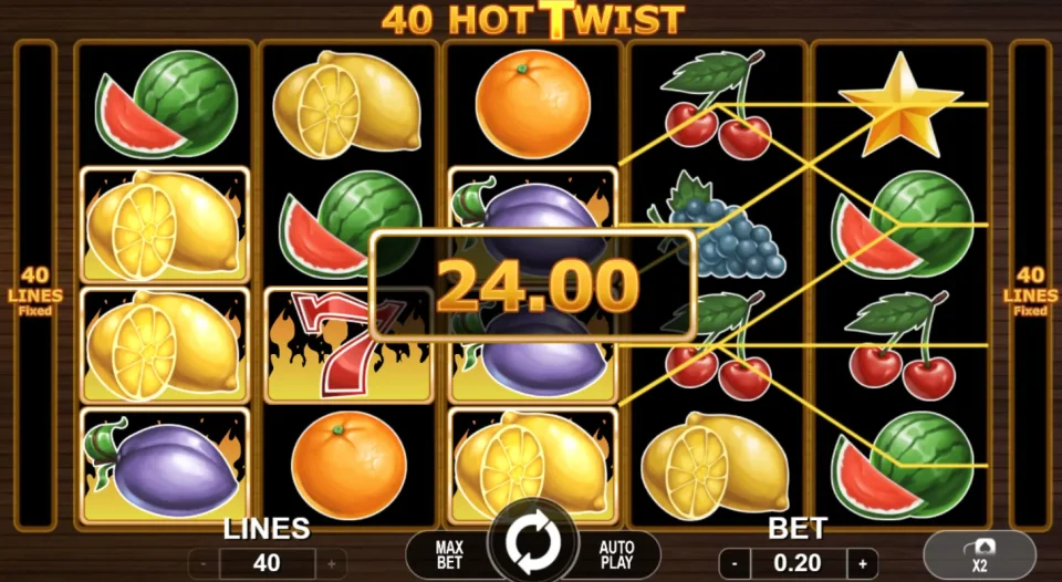 40 Hot Twist — screenshot 3