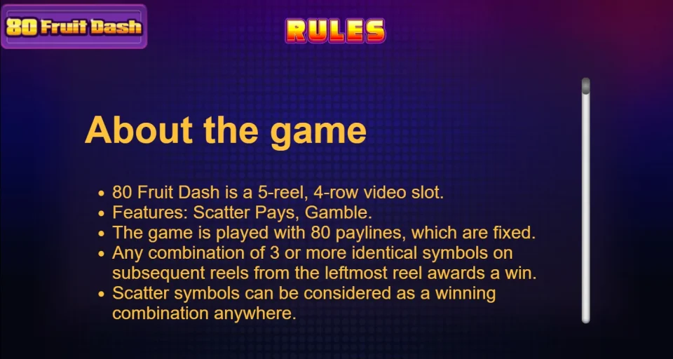 80 Fruit Dash — screenshot 3