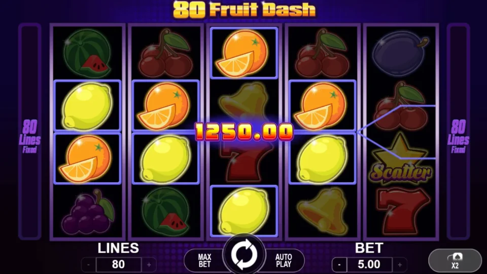 80 Fruit Dash — screenshot 1