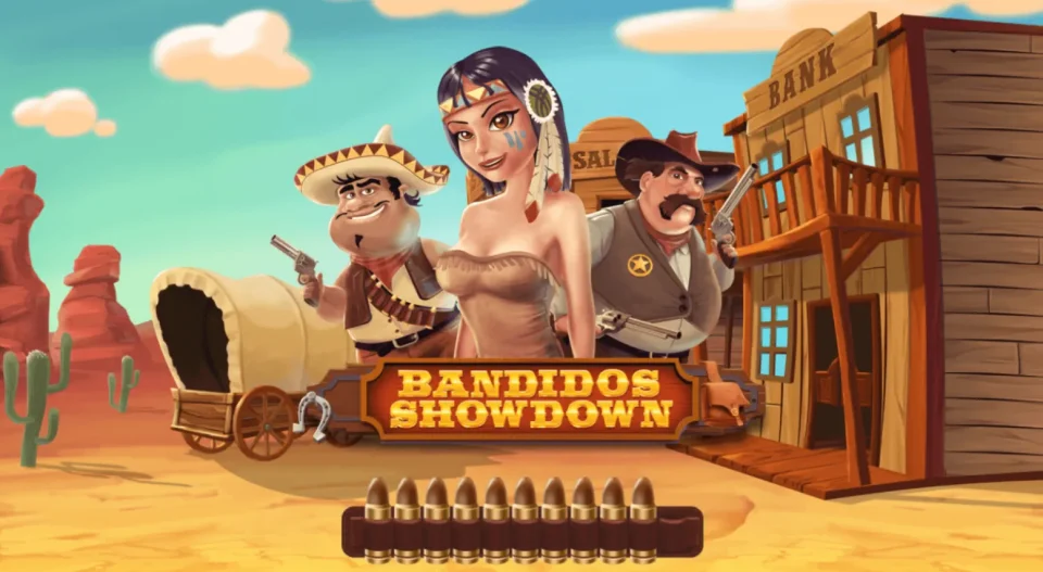 Bandidos Showdown — Slots by 7mojos