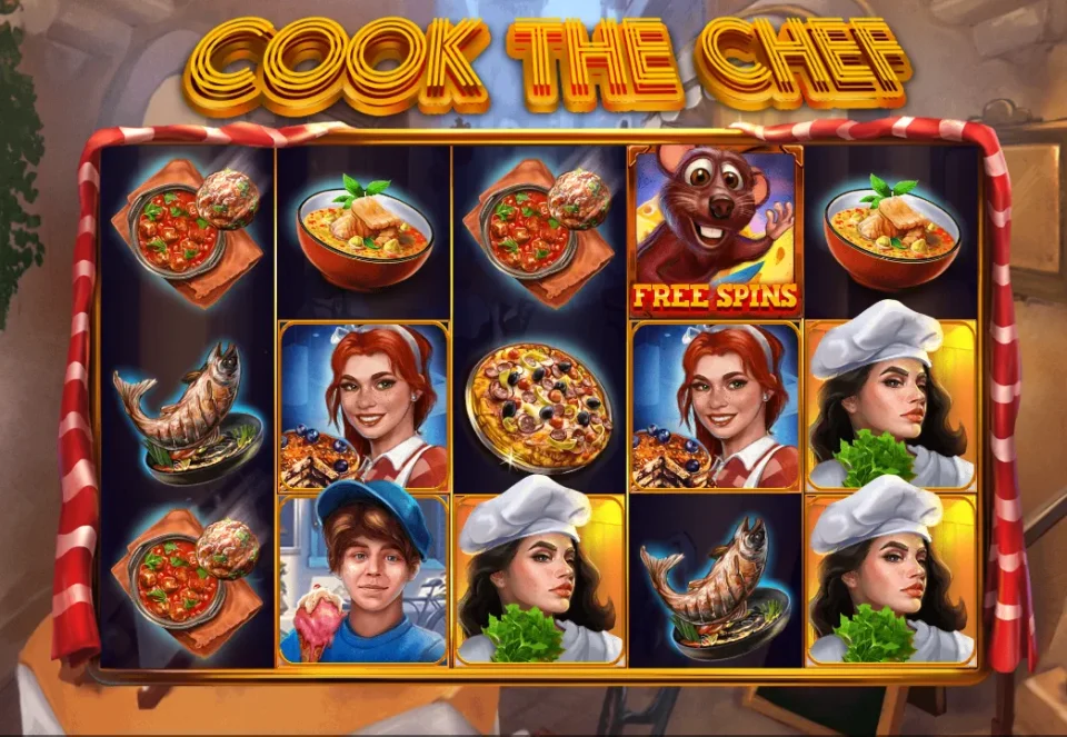 Cook the Chef — Slots by 7mojos