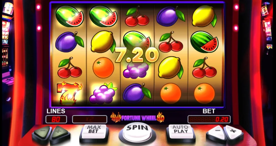 Hot Fortune Wheel 80 — screenshot 1