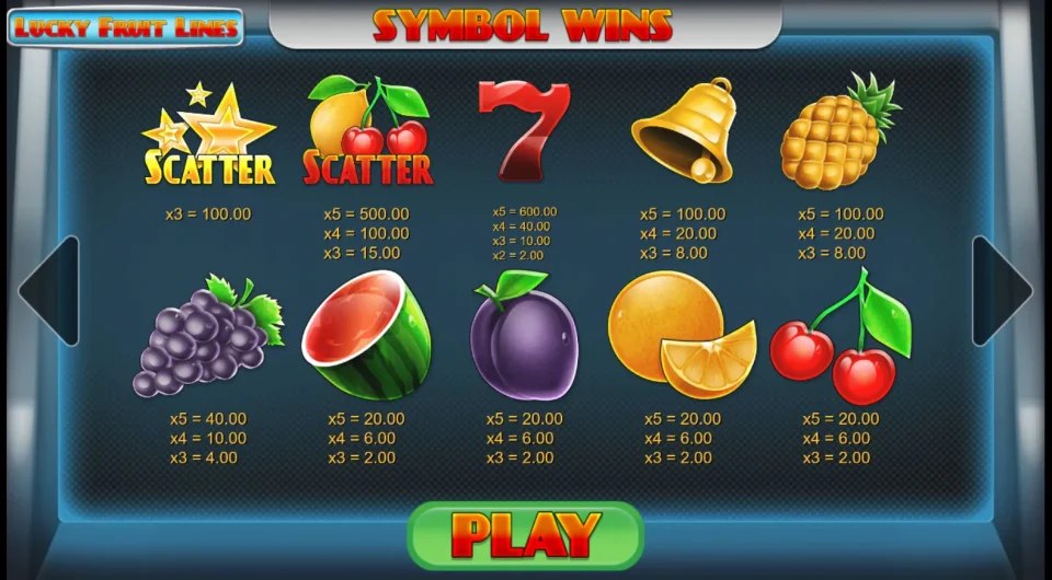 Lucky Fruit Lines — screenshot 5