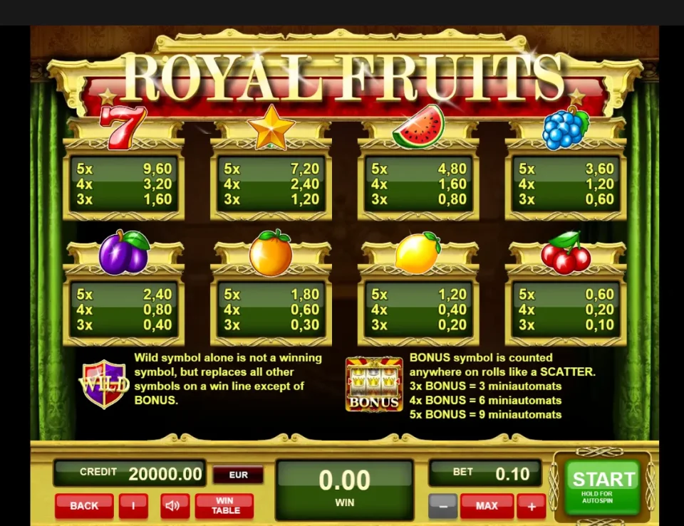 Royal Fruit — screenshot 1