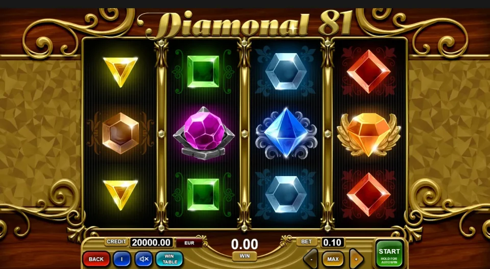 Diamonal 81 — Slots by Adell Games