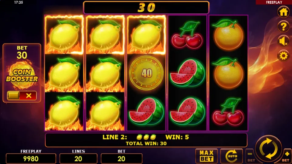 Blazing Coins 20 — screenshot 1
