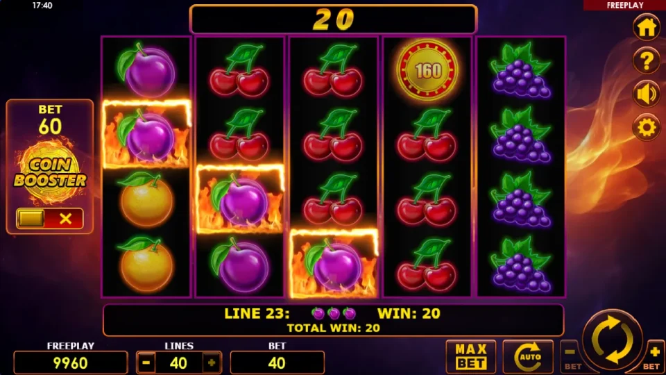 Blazing Coins 40 — screenshot 1