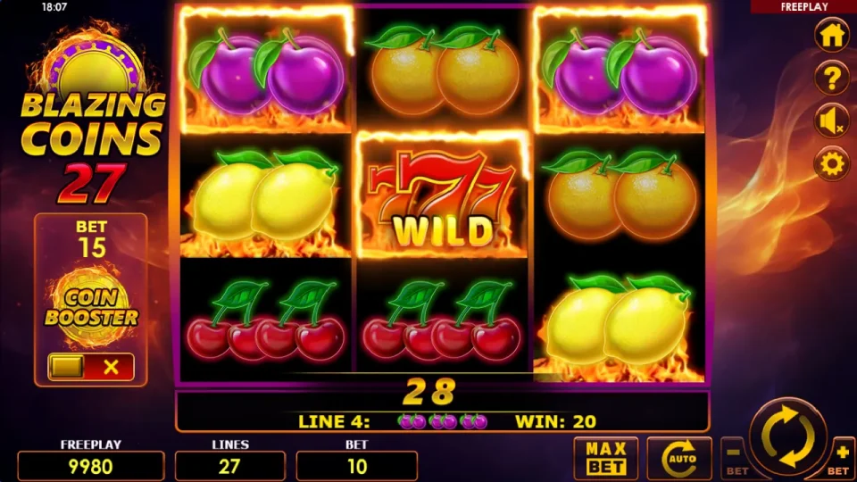 Blazing Coins 27 — screenshot 1