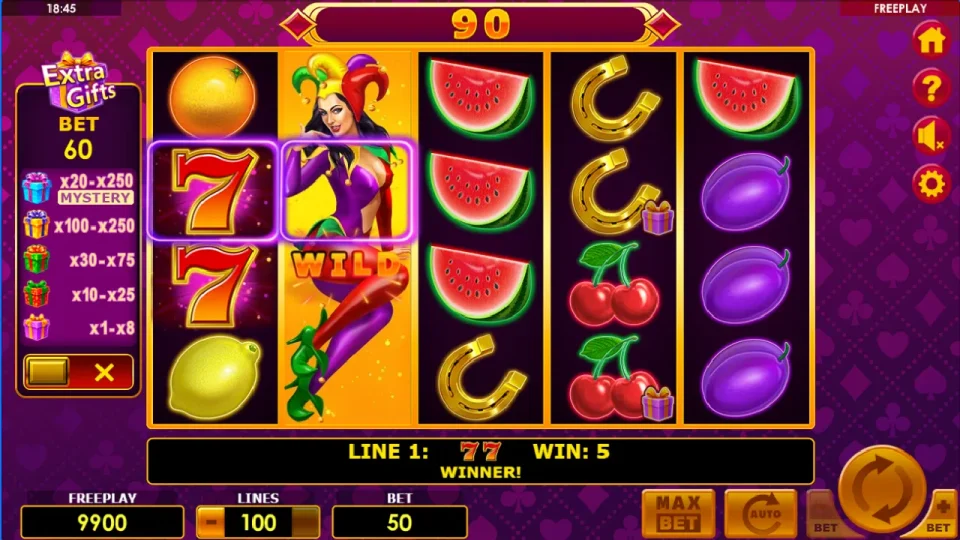 Lucky Joker 100 Extra Gifts — screenshot 1