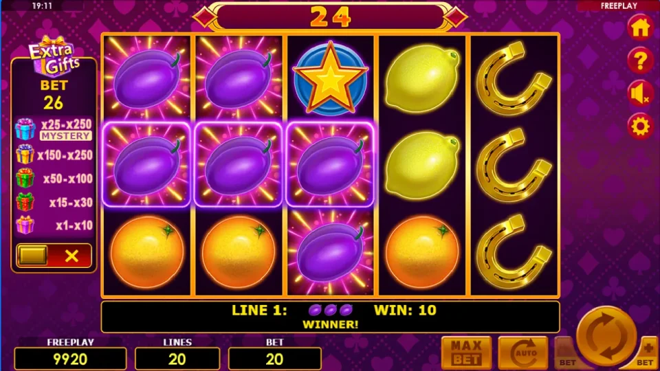 Lucky Joker 20 Extra Gifts — screenshot 1
