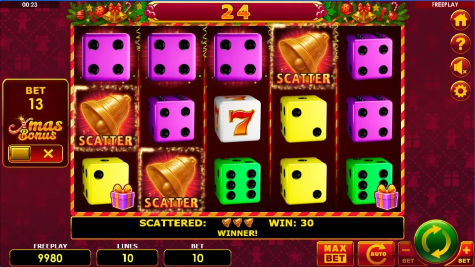 Lucky Joker Xmas Dice — screenshot 2