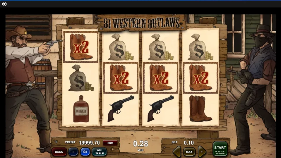 81 Western Outlaws — screenshot 3