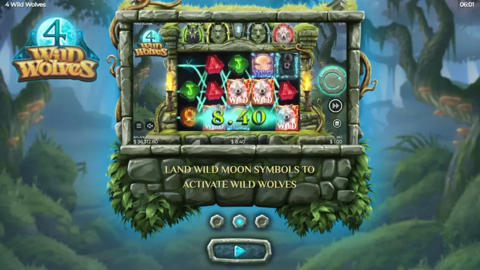 4 Wild Wolves — screenshot 1