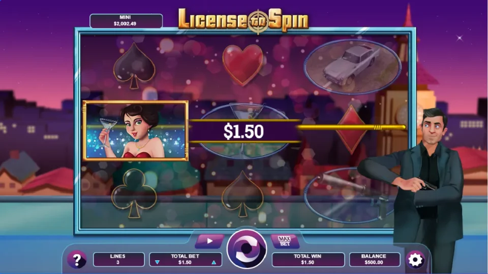 license to spin — screenshot 1