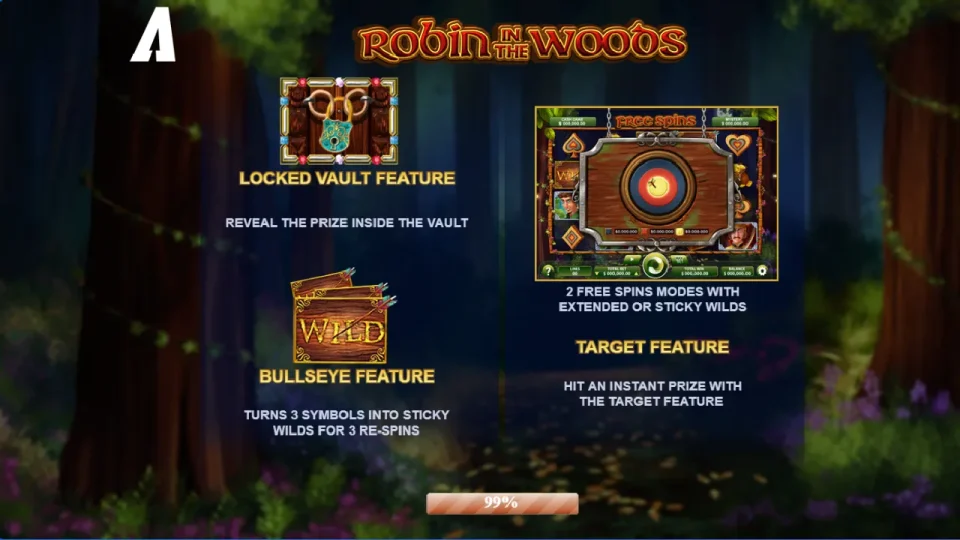Robin in the Woods — screenshot 1