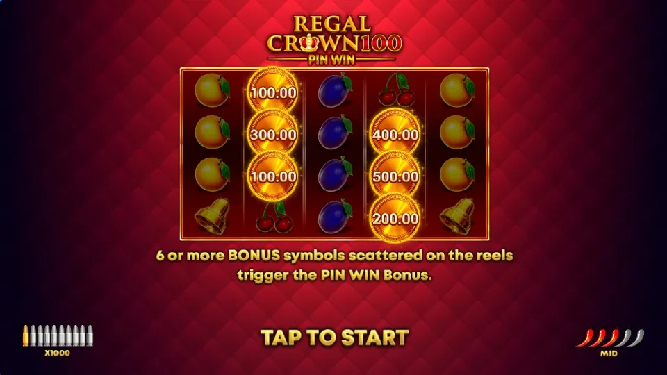 Regal Crown 100 — screenshot 1