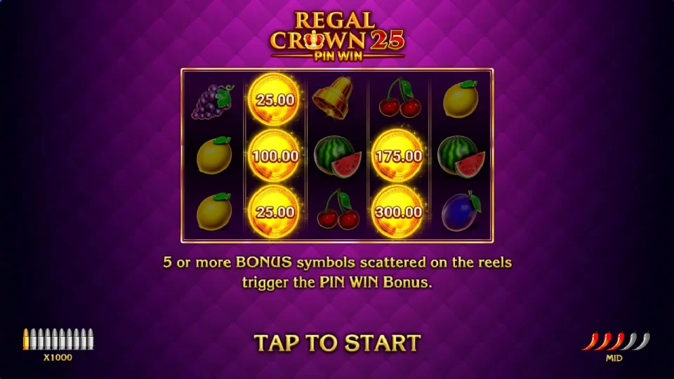Regal Crown 25 — screenshot 1