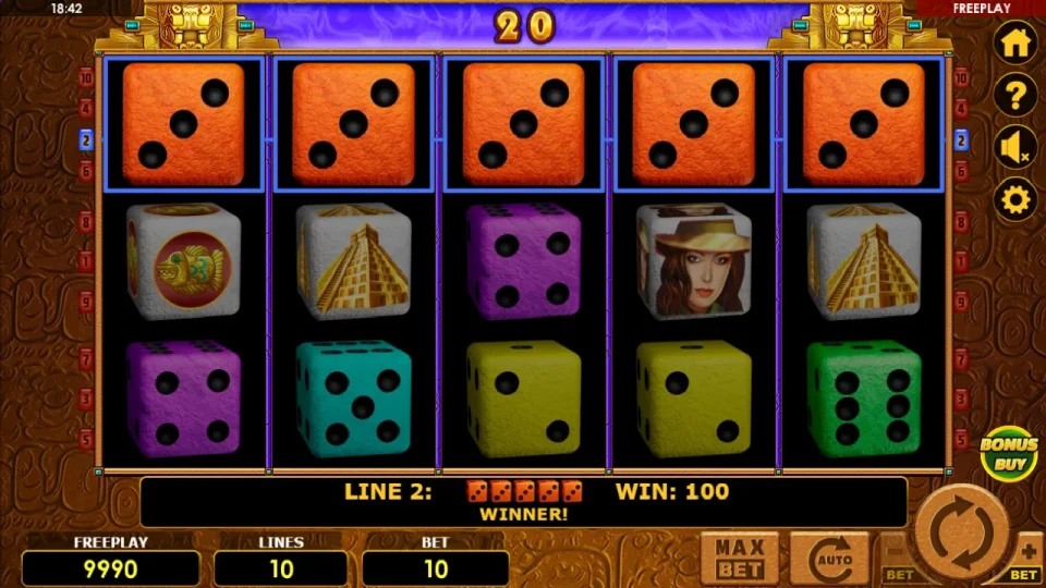 Book of Aztec Dice — screenshot 1
