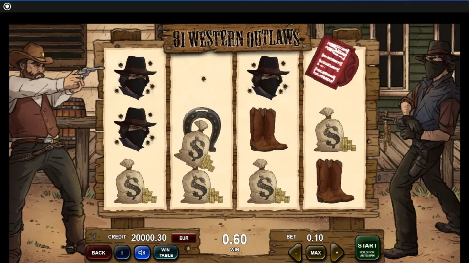 81 Western Outlaws — screenshot 1