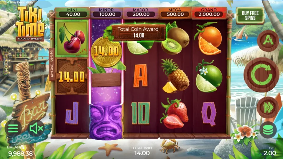 Tiki Time Exotic Wilds — screenshot 2