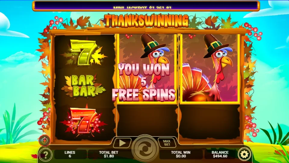 Thankswinning — screenshot 2