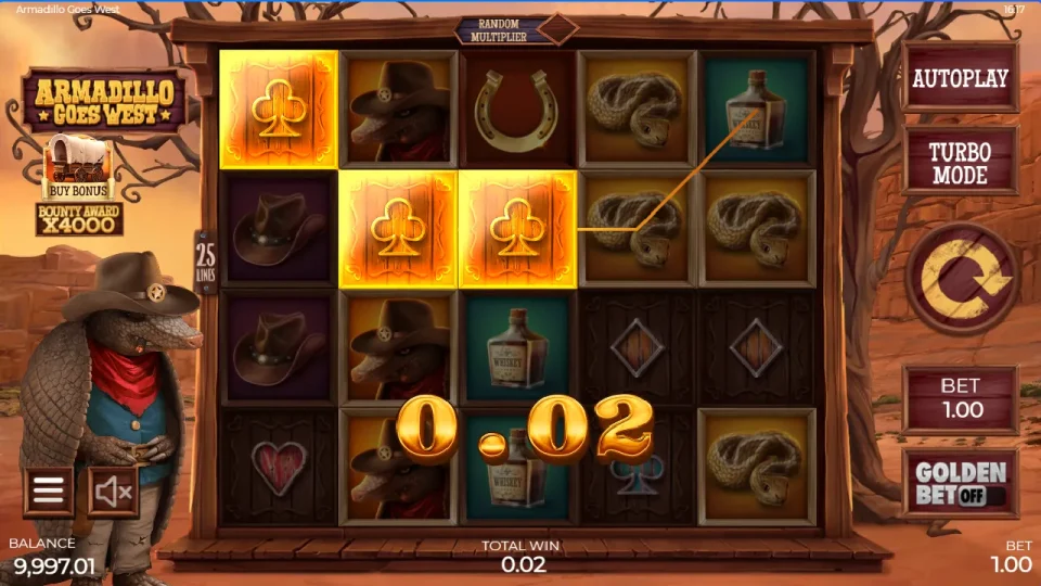 Armadillo Goes West — screenshot 2