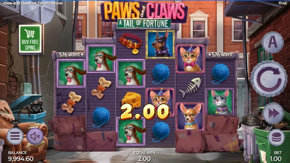 paws and claws a tail of fortune — screenshot 2